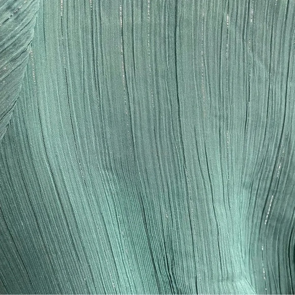 Torrid Bundle Chiffon Metallic Weave Semi- Sheer Blouse Tops 5X - Picture 11 of 14